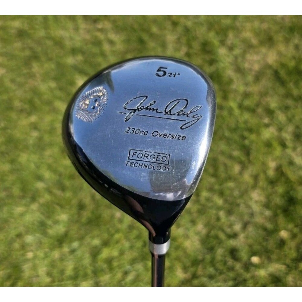 John Daly 230cc 5 Wood RH Mid-Firm Flex 76 Series Graphite Shaft 42" Mint H/C